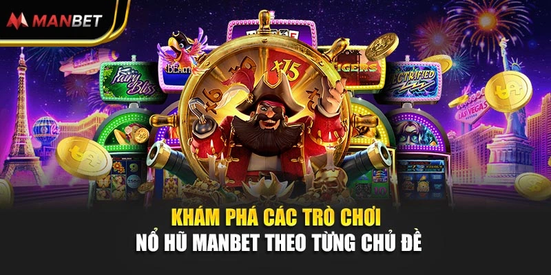 Khám phá các trò chơi nổ hũ Manbet theo từng chủ đề