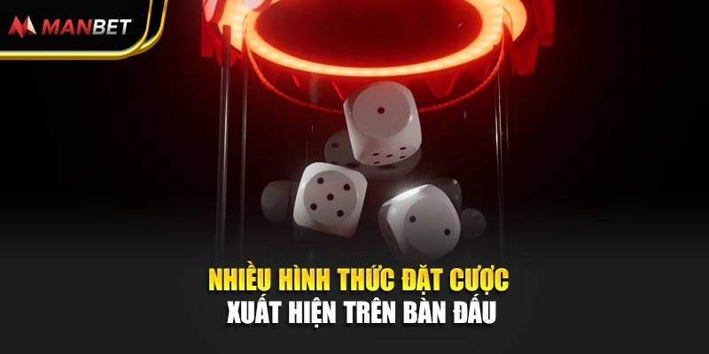 Nhiều hình thức đặt cược xuất hiện trên bàn đấu